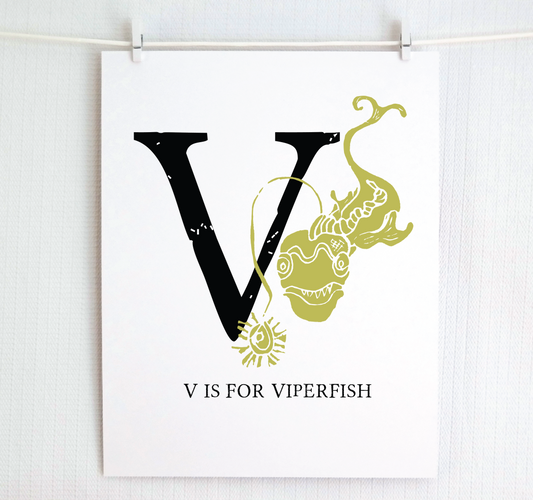 V is for Viperfish