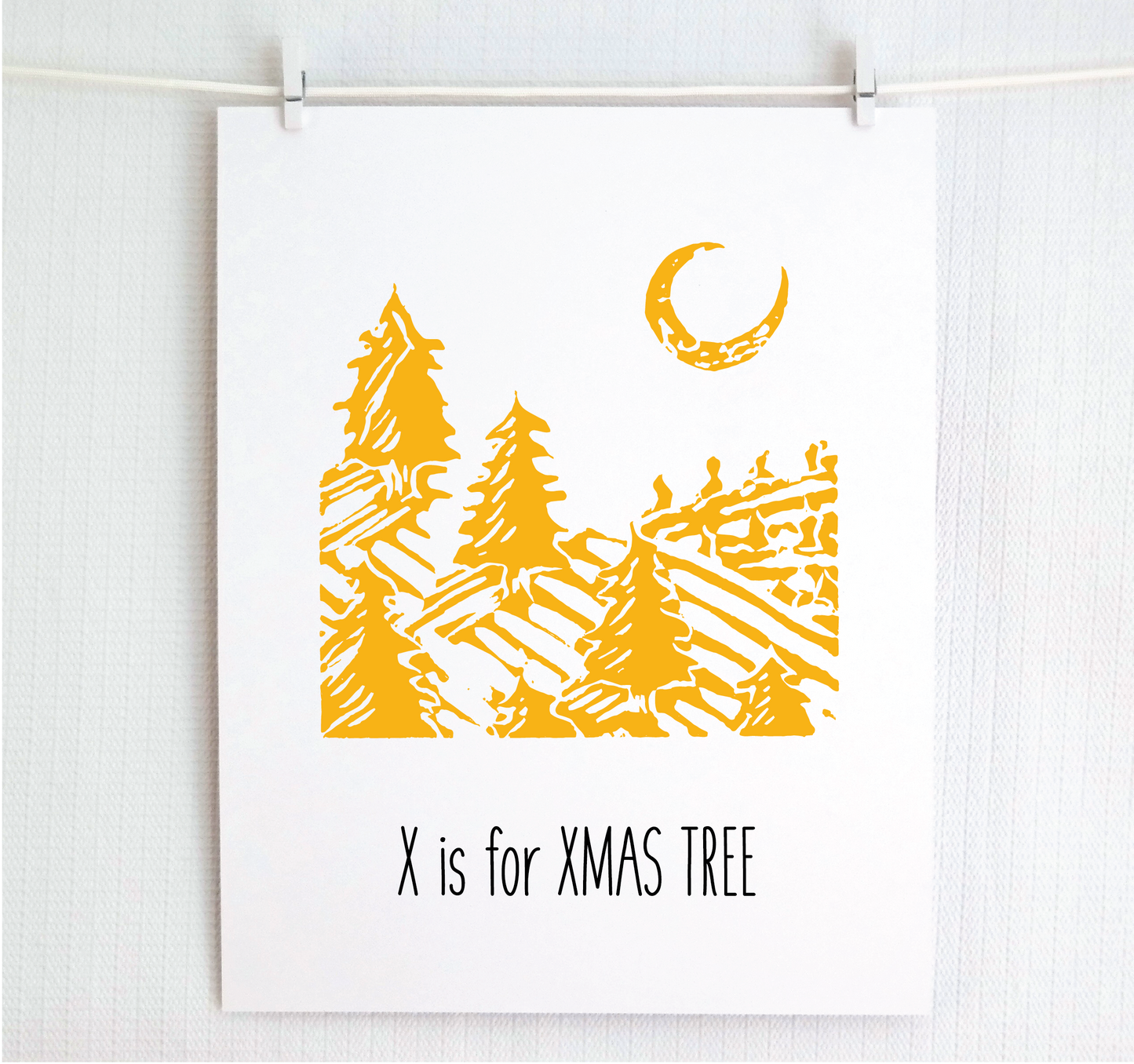X is for Xmas Tree