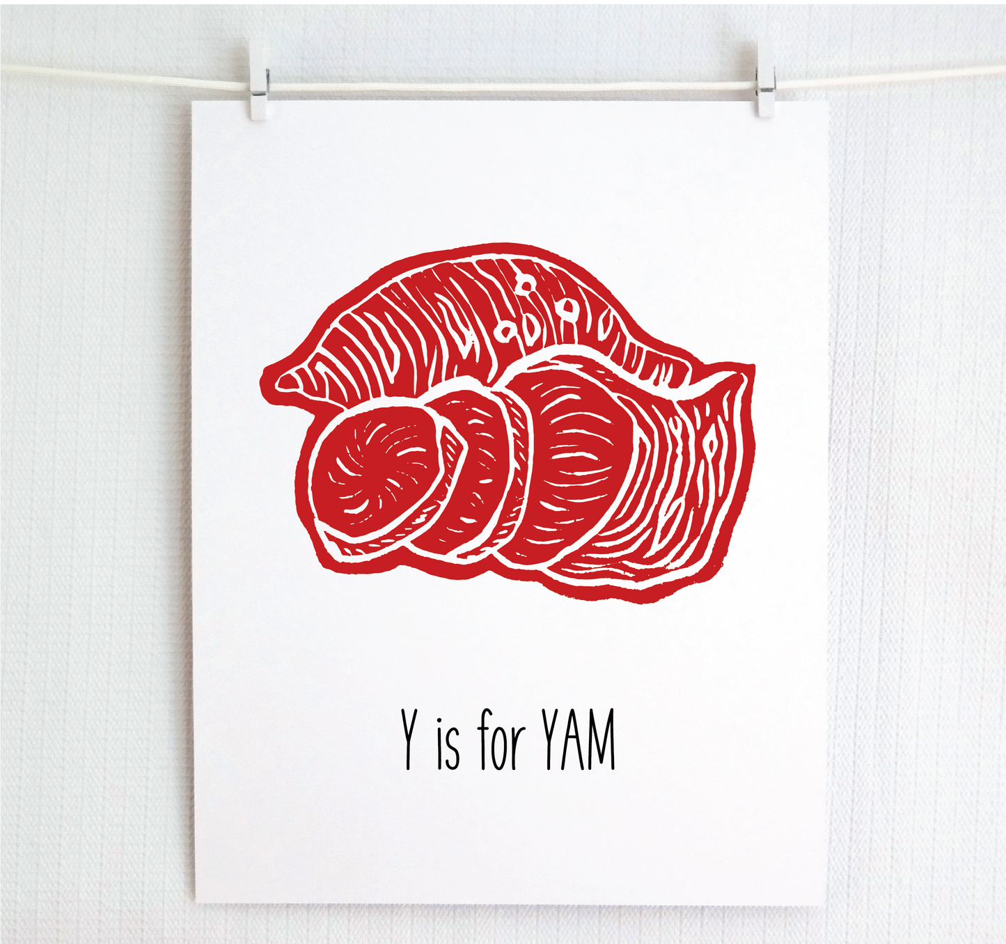 Y is for Yam
