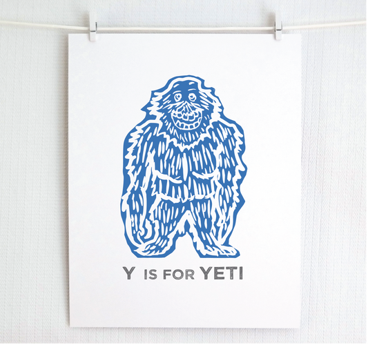Y is for Yeti