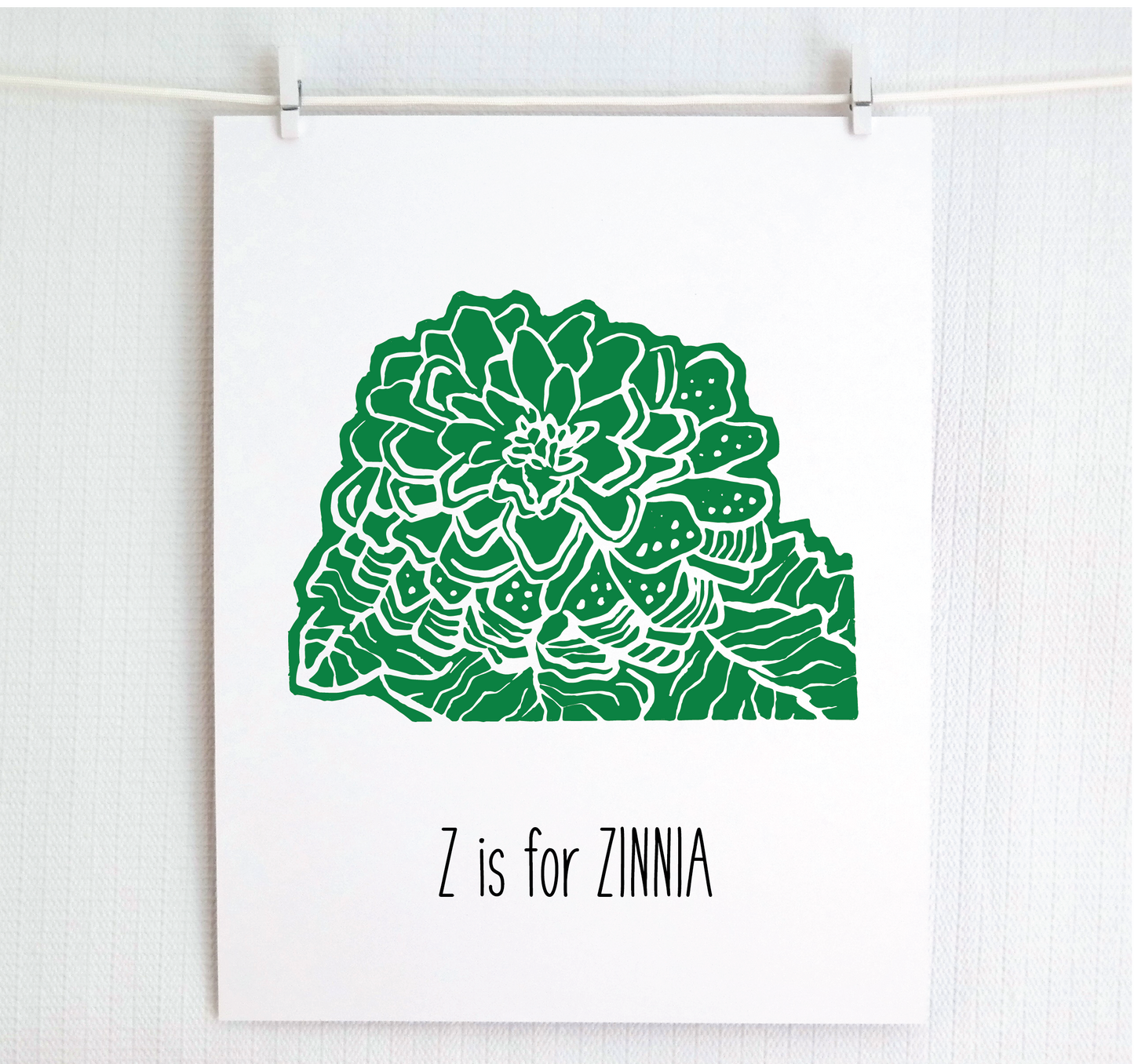 Z is for Zinnia