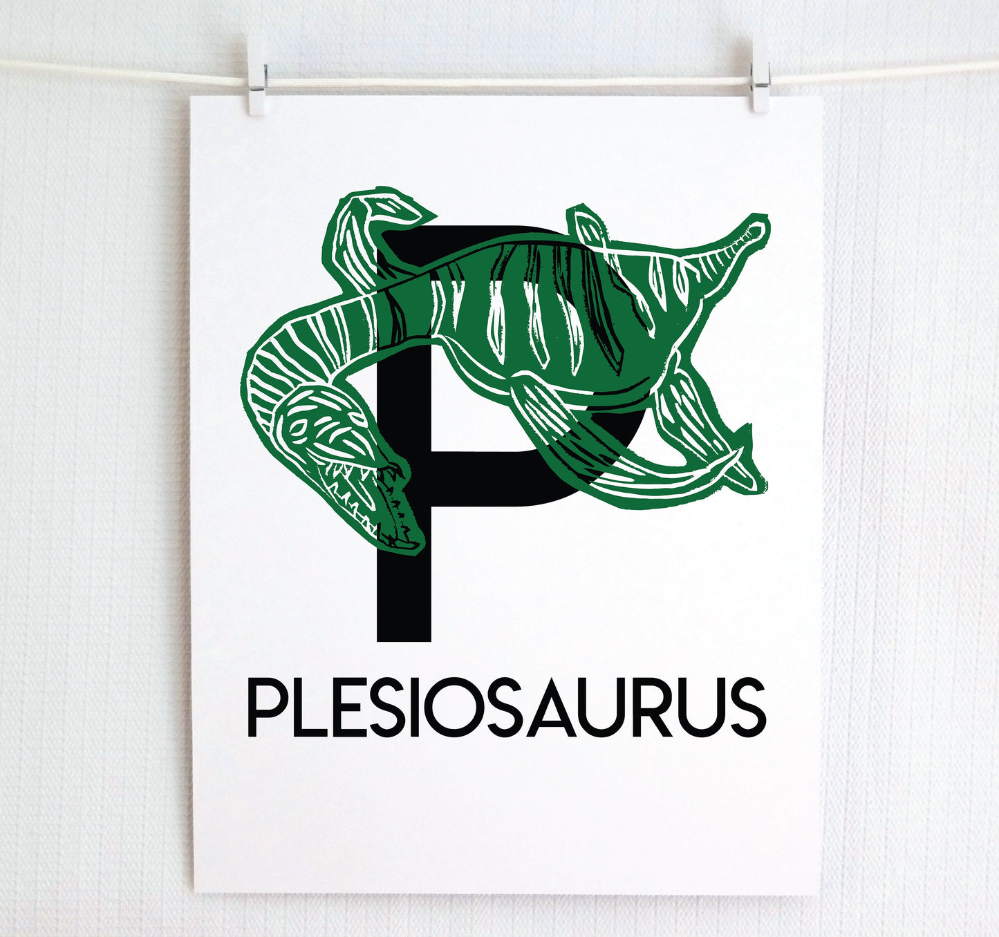 P is for Plesiosaurus