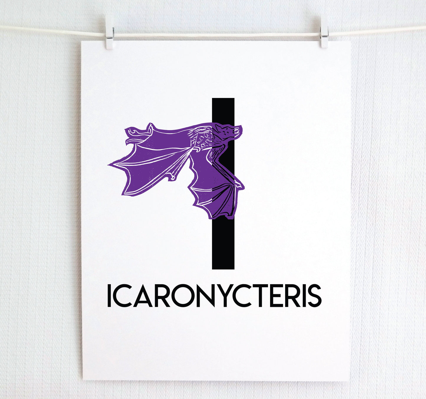 I is for Icaronycteris