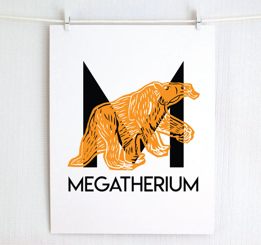 M is for Megatherium