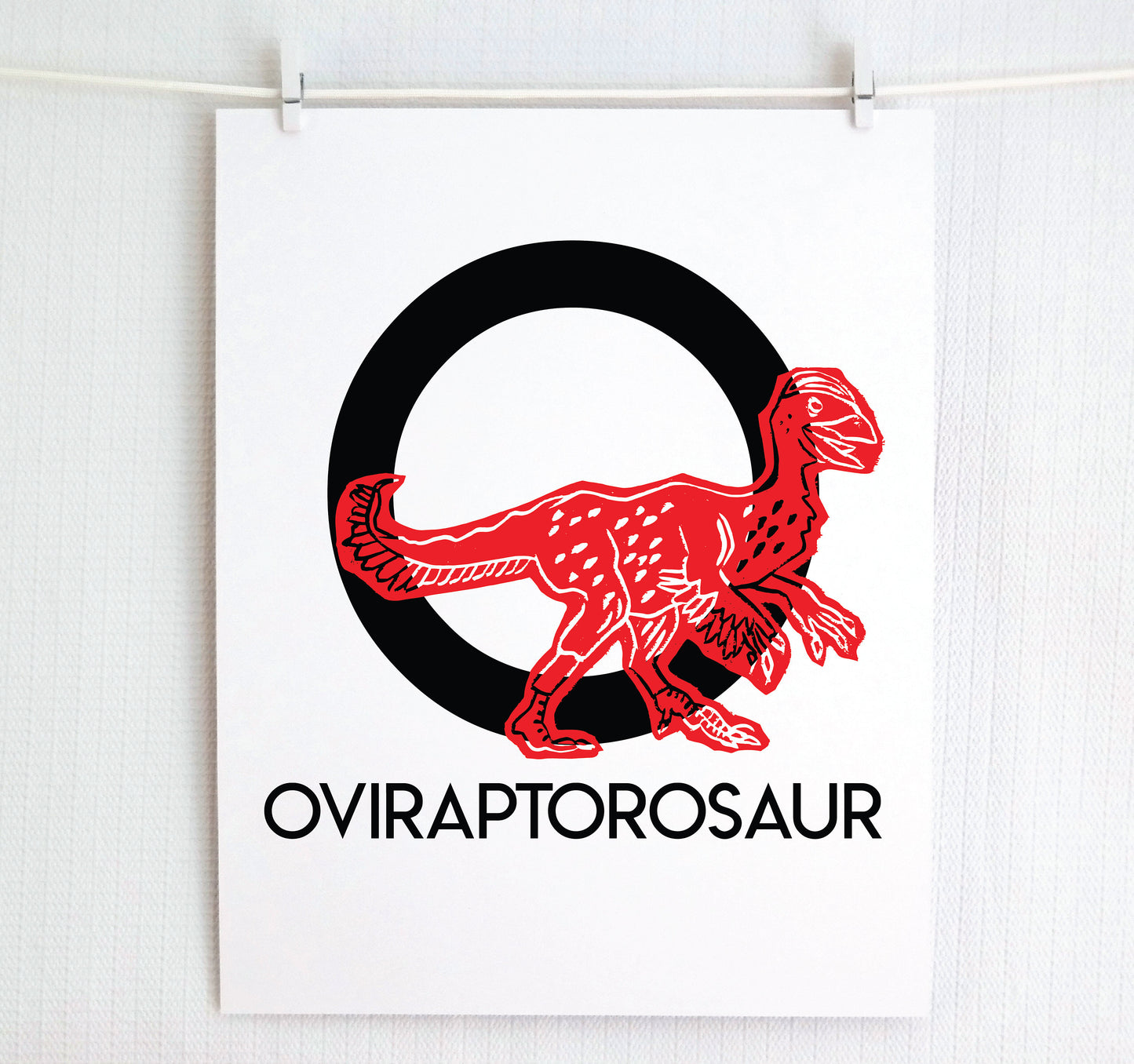 O is for Oviraptorosaur
