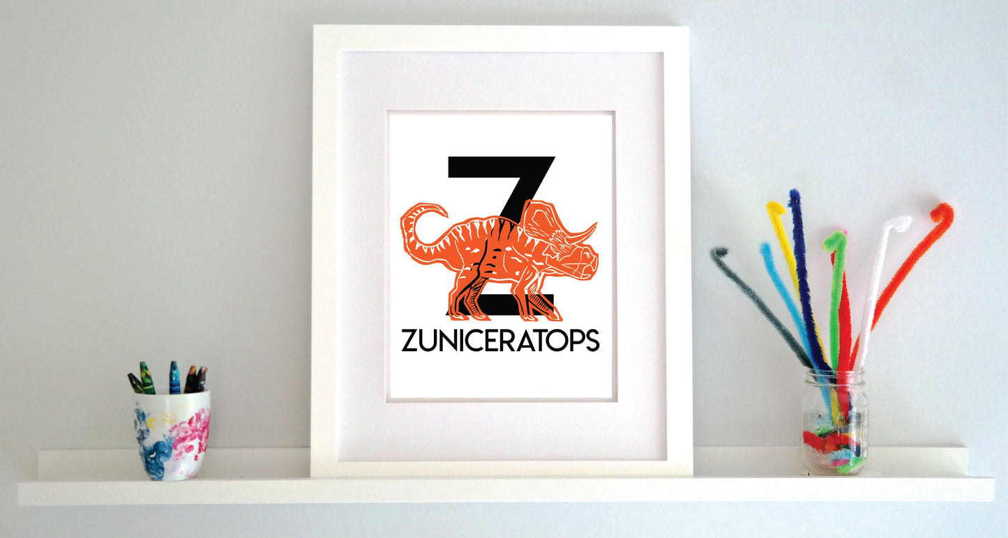 Z is for Zuniceratops