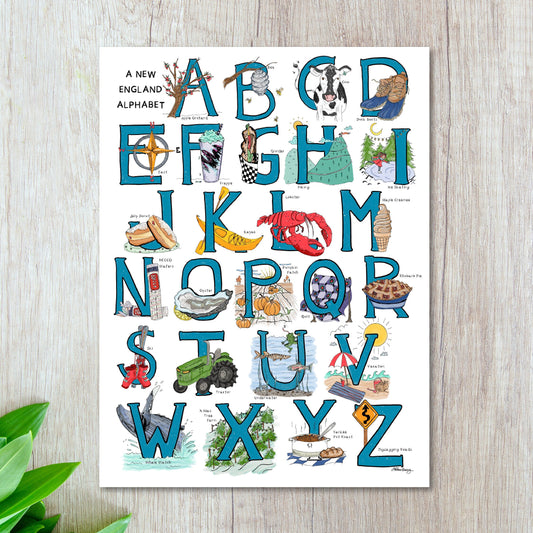 A New England Alphabet (in color)!